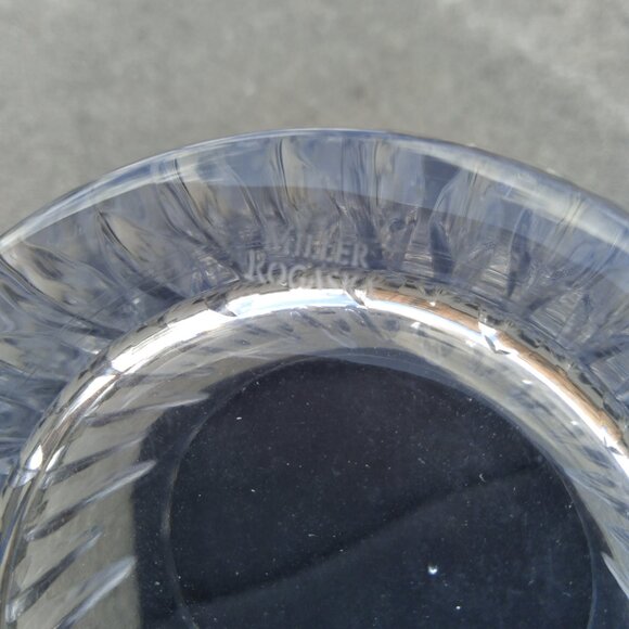 Miller Rogaska Pair (2) Soho Double Old Fashioned Crystal Glasses - Picture 13 of 15